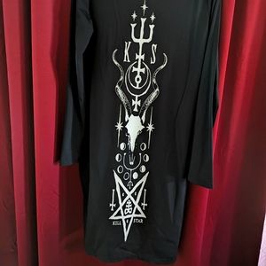 KillStar Black XXL Witch Dress